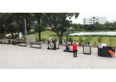 Steel cable plastic coating machine