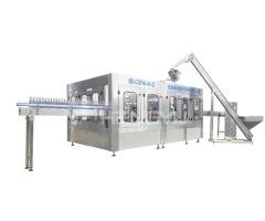 Glass bottle carbonated soft drink filling machine
