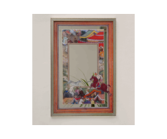 5 Regal Shikar Mirrors With Exquisite Mughal Art Design