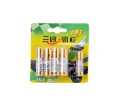 Three-Circle Overlord No. 5 Extra Strong Alkaline Batteries - Pack of 8