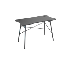 Black Gaming Desk 120x60cm – 80kg Heavy-Duty PC Table