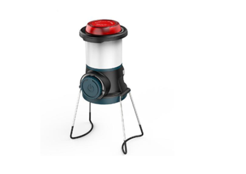 5 Compact Solar LED Lights with Red Warning & Dimming