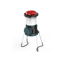 5 Compact Solar LED Lights with Red Warning & Dimming