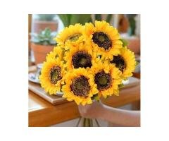 Artificial Sunflowers