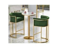 Luxury Space Saver Dining Table & Chairs 3 Pcs - 1173
