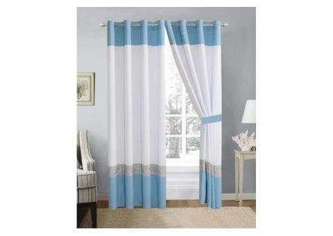 Elegant Embroidered Curtain 05 - 2/2