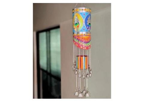 Handmade Truck Art Flower Wind Chime
