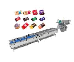 Chocolate Automatic Sorting Folding Packing Machine HTL-1000-Z360