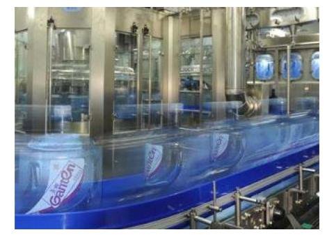 Bottled water filling