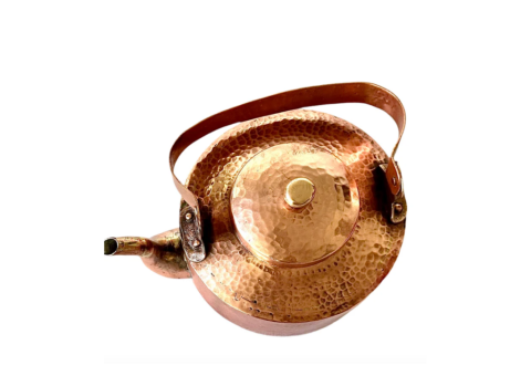 Handcrafted Peshawari Copper Chai Josh Kettle - 5/5