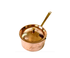 Handcrafted Copper Saucepan – Tin Lined & Made in Peshawar