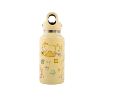 RevoMax 12oz Kids Flask – Cute Banana Yellow Insulated Bottle