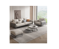 Irish Sofa Set – Premium Leatherite Luxury Sofa with Ottoman