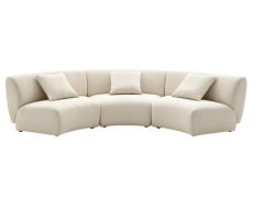 Marlow Curve Sofa – Modular Circular Luxury Lounge Design