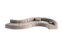 Track Corner Sofa – 7 Seater Modern Luxury Living Room Sofa