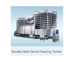Double Helix Quick-Freezing Tunnel