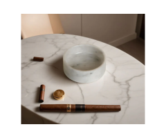 Majestic Marble Ash Tray – Handcrafted Luxury Marble Decor