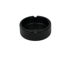 Black Marble Ash Tray with Cigarette Holder – Luxury Decor
