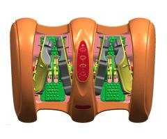 Foot bath tub mold