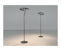 7 Elegant Superb-C-1F Matte Black Floor Lamps