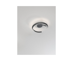 7 Elegant Superb C 1C Matte Black Wall Lamps