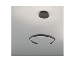 7 Modern Superb C-1H Matte Black Pendant Lamps