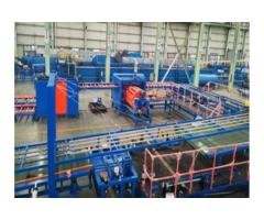PU/Rock wool sandwich panel line