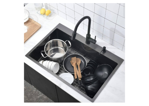Handmade Single Bowl Kitchen Sink – 5 Premium Features - 4/4