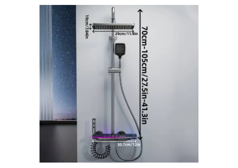 Multifunctional Piano LED Shower Set – 7 Luxury Features - 5/5