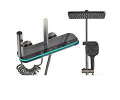 Piano Digital Complete Shower Set – 8 Smart Luxury Features