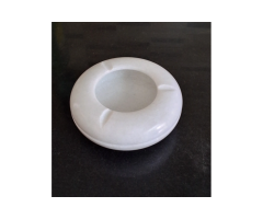 Ziarat White Marble Ash Tray: 7 Elegant Luxury Accents