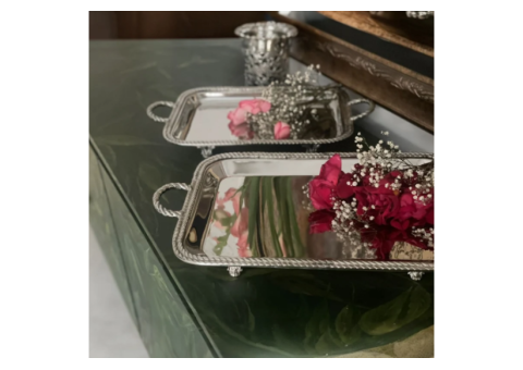 Rope Design Serving Tray: 5 Elegant Hosting Essentials - 2/3