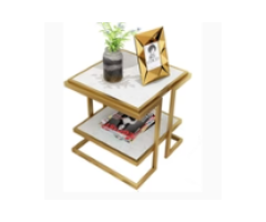 Luxury Nordic 2 Tier Bedside Table – 5 Premium Features