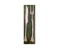 Carving Spoon Set: 5 Elegant Brass Serving Essentials