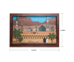 Masjid-e-Nabawi Wall Art: 7 Layers of Islamic Elegance