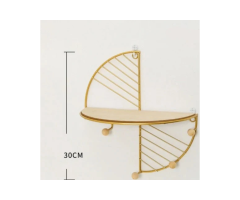 7 Stunning Reasons to Choose Evergreen Golden Arc Metal Wall Shelf