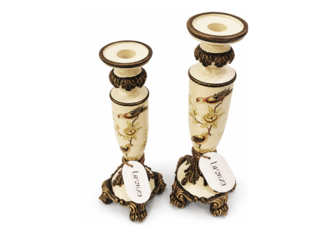 2 Royal Candle Stands for Timeless Luxury Home Décor - 3/4