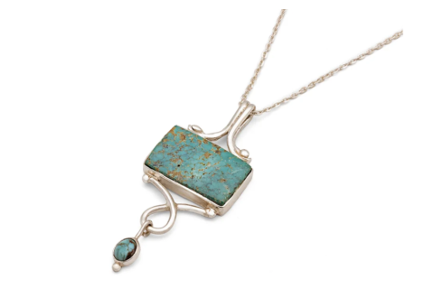 5 Exquisite Zar Noor Turquoise Silver Necklace Designs - 4/4