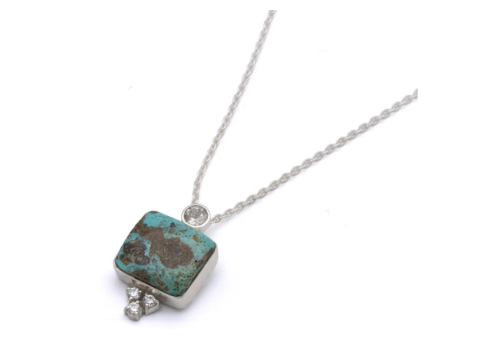 5 Stunning Roshan Ara Turquoise Silver Necklace Designs - 3/3