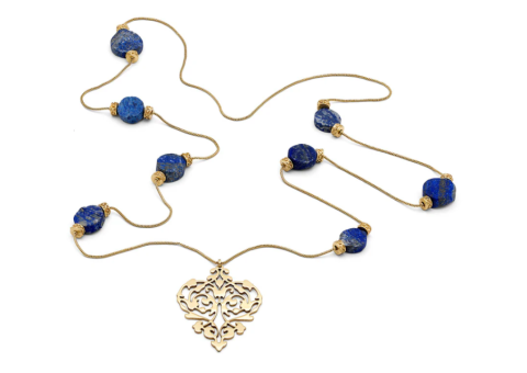 5 Majestic Mehran Haar Lapis Lazuli Necklace Designs - 3/4