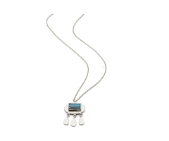 5 Serene Mahrang Blue Topaz Silver Necklace Styles