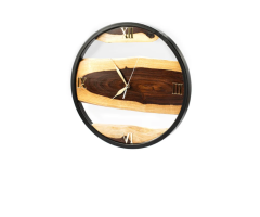 5 Elegant Moca Wooden Wall Clock Designs for Décor