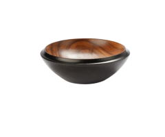 5 Elegant Earth Brown Wooden Bowl Designs for Dining