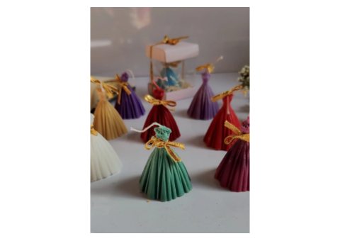 7 Elegant Bridal Dress Candle Designs You'll Adore - 3/4