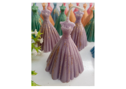 7 Elegant Bridal Dress Candle Designs You'll Adore - 4/4