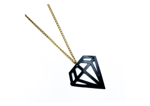 Geometric Diamond Pendant Black: 7 Elegant Reasons to Wear - 2/2
