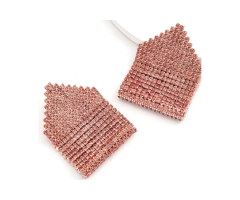 Scandalous Pink Rhinestone Earrings: 7 Glam Reasons to Shine