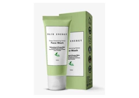 Deep Cleansing Organic Detox Face Wash – Refreshes & Tones Skin (For Dry Skin)