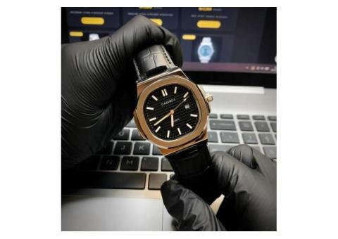 AXOR Fusion Black & Silver Watch