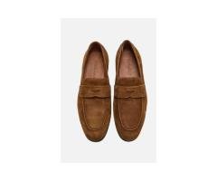 Ferragamo Suede Penny Loafer